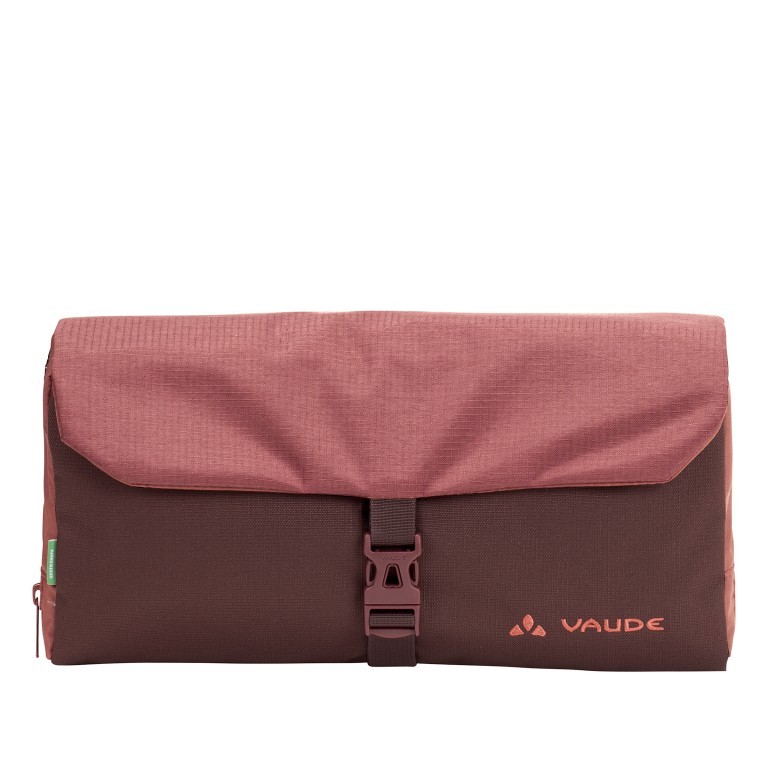 Kulturbeutel Estrellas WegaWrap Dark Cherry, Farbe: rot/weinrot, Marke: Vaude, EAN: 4062218769502, Abmessungen in cm: 32x17x3, Bild 1 von 5