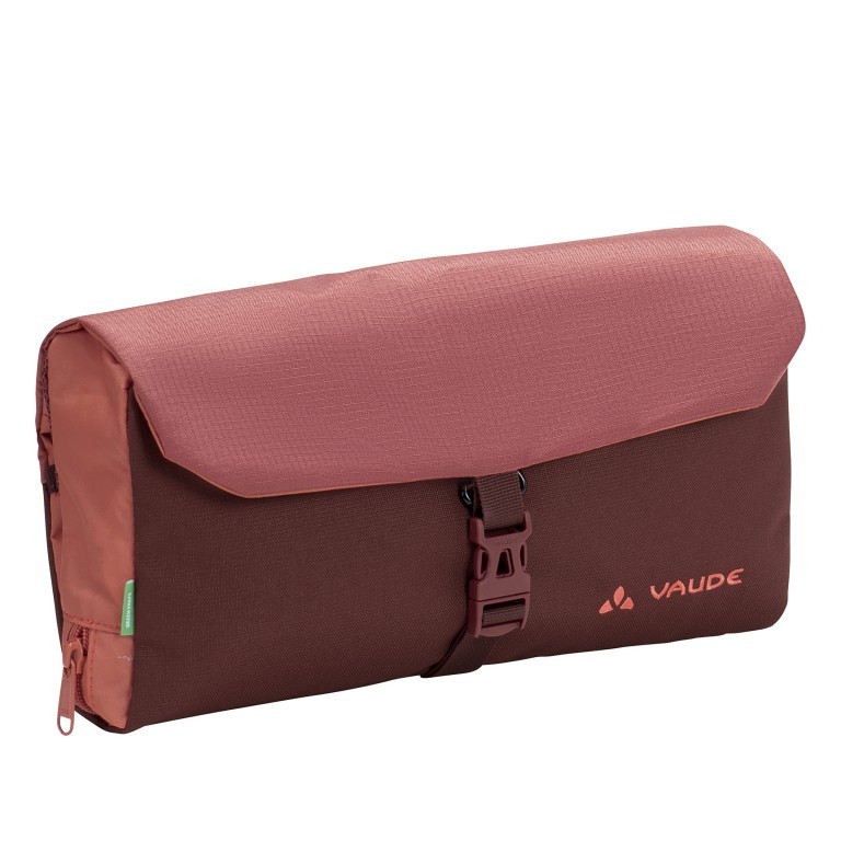 Kulturbeutel Estrellas WegaWrap Dark Cherry, Farbe: rot/weinrot, Marke: Vaude, EAN: 4062218769502, Abmessungen in cm: 32x17x3, Bild 2 von 5
