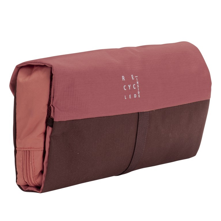 Kulturbeutel Estrellas WegaWrap Dark Cherry, Farbe: rot/weinrot, Marke: Vaude, EAN: 4062218769502, Abmessungen in cm: 32x17x3, Bild 3 von 5