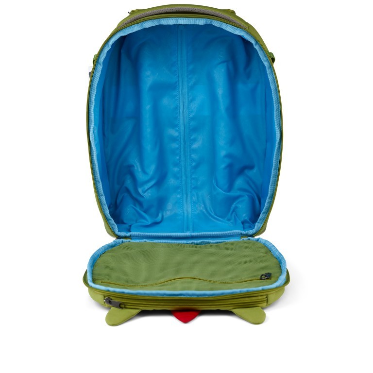 Koffer Kinderkoffer mit zwei Rollen Drache, Farbe: grün/oliv, Marke: Affenzahn, EAN: 4057081187201, Abmessungen in cm: 30x40x16.5, Bild 7 von 11