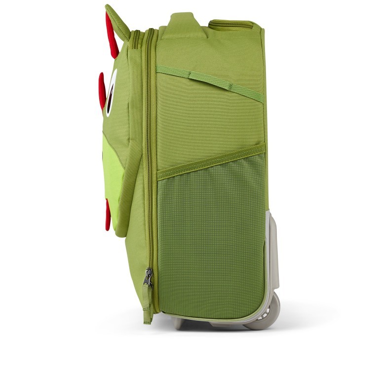 Koffer Kinderkoffer mit zwei Rollen Drache, Farbe: grün/oliv, Marke: Affenzahn, EAN: 4057081187201, Abmessungen in cm: 30x40x16.5, Bild 2 von 11
