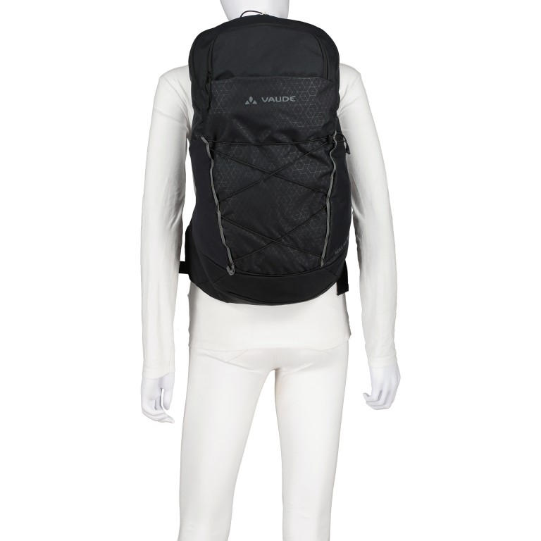 Rucksack Agile Air 20 Black, Farbe: schwarz, Marke: Vaude, EAN: 4062218767362, Abmessungen in cm: 27x53x23, Bild 6 von 10