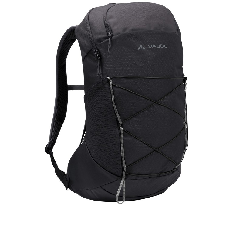Rucksack Agile Air 20 Black, Farbe: schwarz, Marke: Vaude, EAN: 4062218767362, Abmessungen in cm: 27x53x23, Bild 2 von 10
