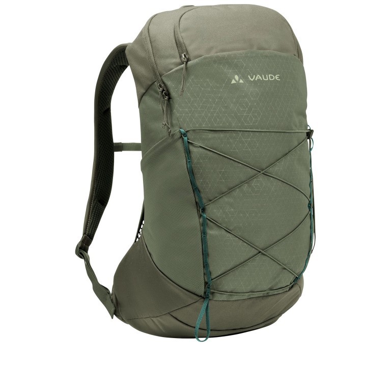 Rucksack Agile Air 20 Cedar Wood, Farbe: grün/oliv, Marke: Vaude, EAN: 4062218767454, Abmessungen in cm: 27x53x23, Bild 2 von 10