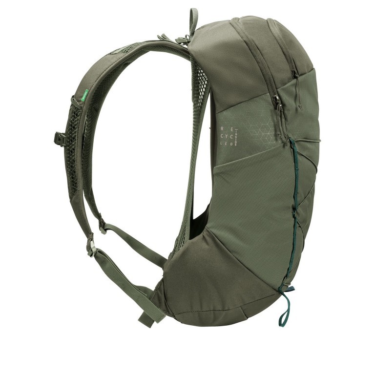 Rucksack Agile Air 20 Cedar Wood, Farbe: grün/oliv, Marke: Vaude, EAN: 4062218767454, Abmessungen in cm: 27x53x23, Bild 3 von 10