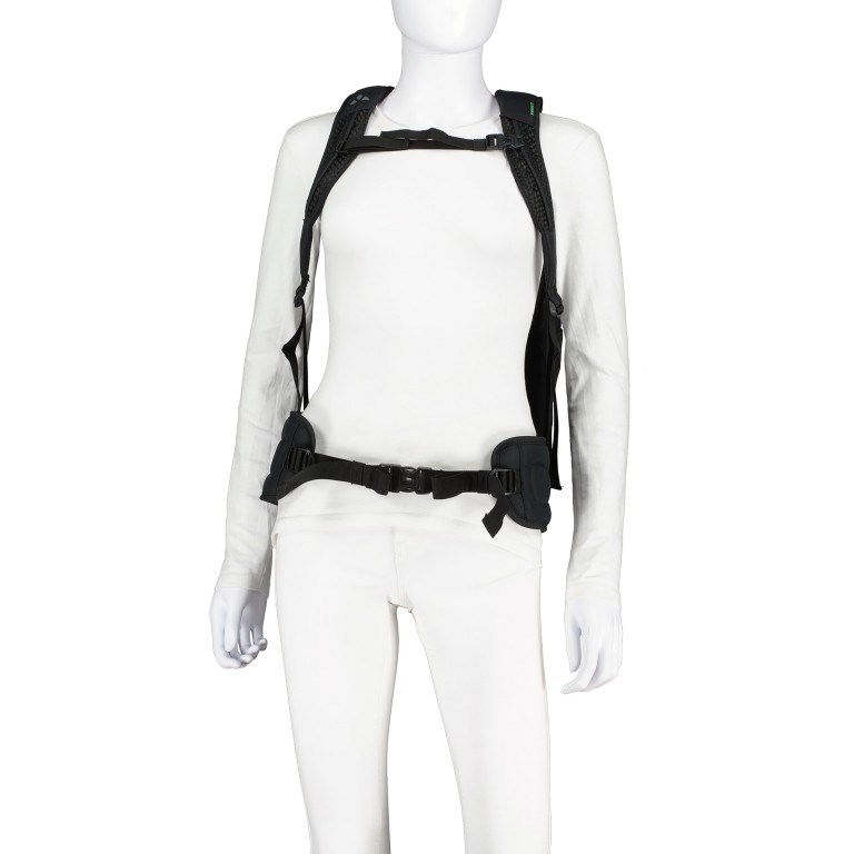 Rucksack Agile Air 26 Black, Farbe: schwarz, Marke: Vaude, EAN: 4062218767393, Abmessungen in cm: 27x58x24, Bild 7 von 10