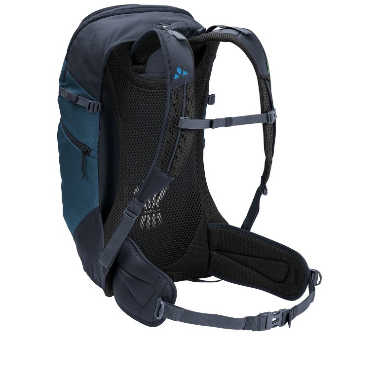 Rucksack Agile Air 26 Baltic Sea, Farbe: blau/petrol, Marke: Vaude, EAN: 4062218767430, Abmessungen in cm: 27x58x24, Bild 4 von 10