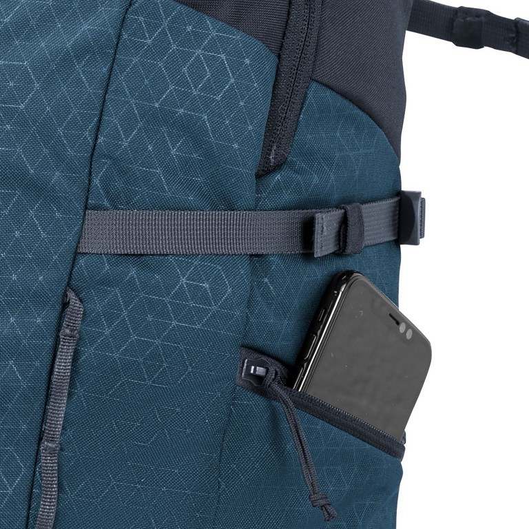 Rucksack Agile Air 26 Baltic Sea, Farbe: blau/petrol, Marke: Vaude, EAN: 4062218767430, Abmessungen in cm: 27x58x24, Bild 9 von 10