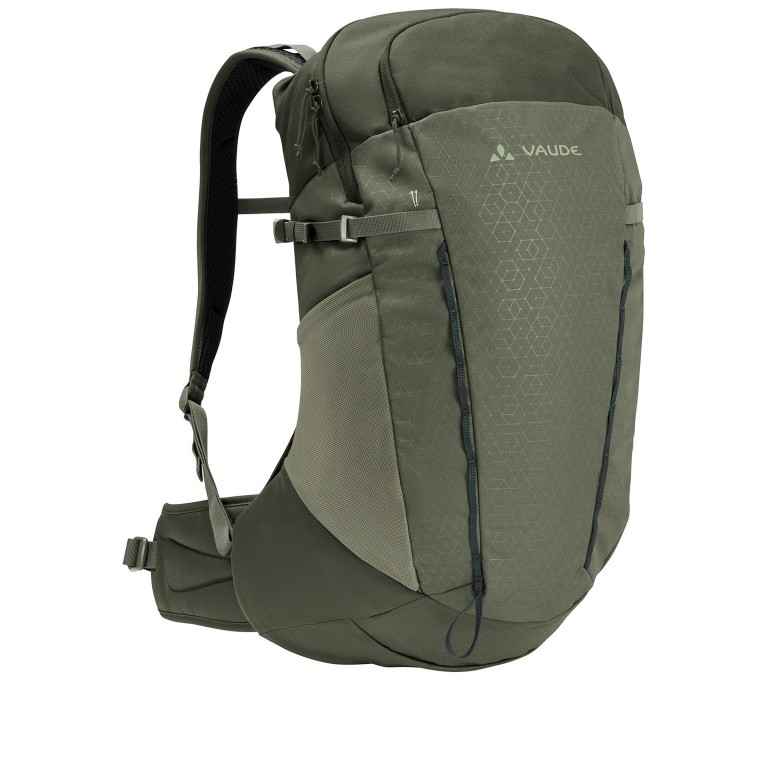 Rucksack Agile Air 26 Cedar Wood, Farbe: grün/oliv, Marke: Vaude, EAN: 4062218767478, Abmessungen in cm: 27x58x24, Bild 2 von 10