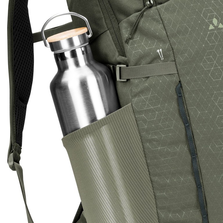Rucksack Agile Air 26 Cedar Wood, Farbe: grün/oliv, Marke: Vaude, EAN: 4062218767478, Abmessungen in cm: 27x58x24, Bild 10 von 10