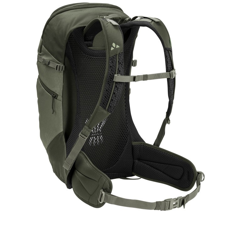 Rucksack Agile Air 26 Cedar Wood, Farbe: grün/oliv, Marke: Vaude, EAN: 4062218767478, Abmessungen in cm: 27x58x24, Bild 4 von 10
