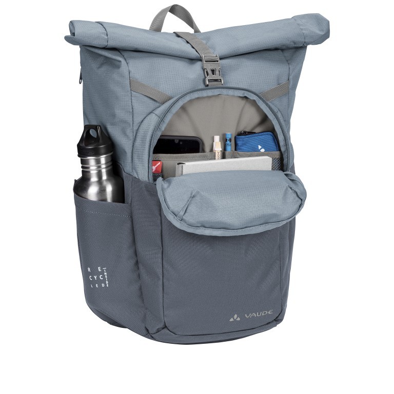 Rucksack Estrellas Okab II Daypack Volumen 25 Liter Heron, Farbe: blau/petrol, Marke: Vaude, EAN: 4062218768239, Abmessungen in cm: 30x47x23, Bild 8 von 11