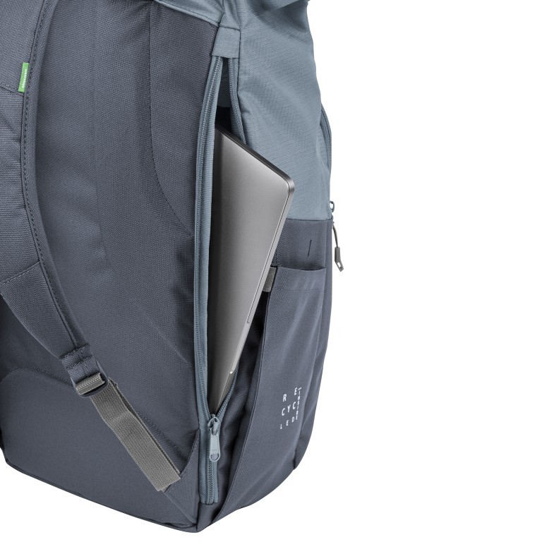Rucksack Estrellas Okab II Daypack Volumen 25 Liter Heron, Farbe: blau/petrol, Marke: Vaude, EAN: 4062218768239, Abmessungen in cm: 30x47x23, Bild 9 von 11