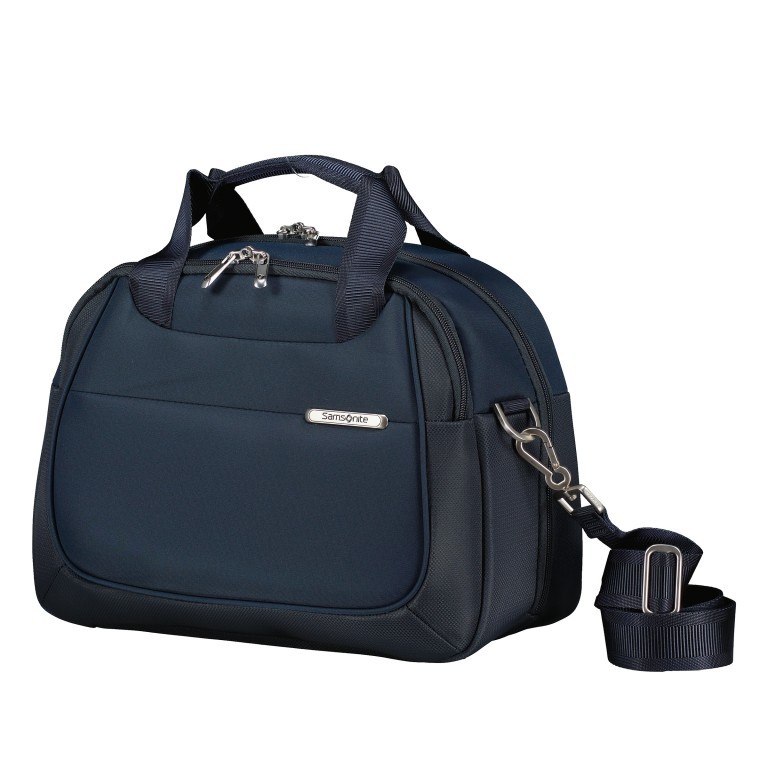 Kosmetikkoffer D'Lite Beauty Case Midnight Navy, Farbe: blau/petrol, Marke: Samsonite, EAN: 5400520108739, Abmessungen in cm: 36x26x19, Bild 2 von 8