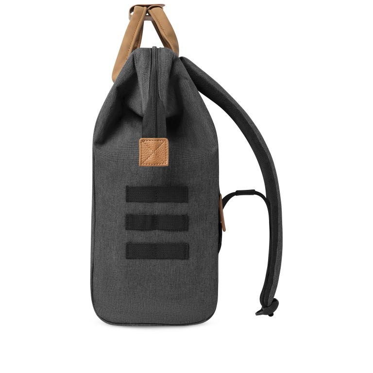 Rucksack Adventurer Medium Londres mit zwei auswechselbaren Vortaschen Dunkelgrau, Farbe: grau, Marke: Cabaia, EAN: 3701328303978, Abmessungen in cm: 27x41x16, Bild 5 von 10