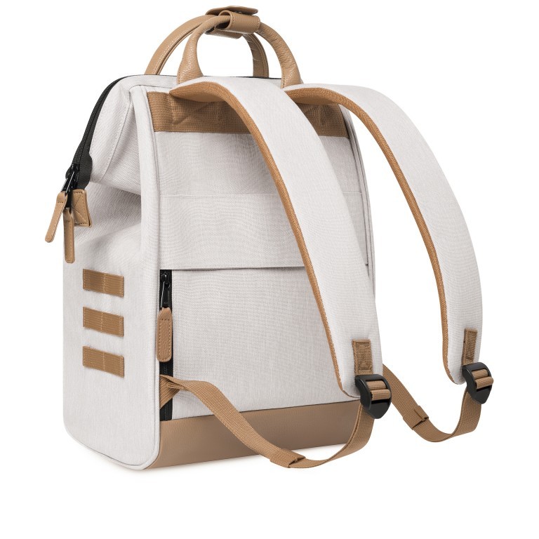 Rucksack Adventurer Medium Arequipa mit zwei auswechselbaren Vortaschen Beige, Farbe: beige, Marke: Cabaia, EAN: 3701328390831, Abmessungen in cm: 27x41x16, Bild 6 von 10