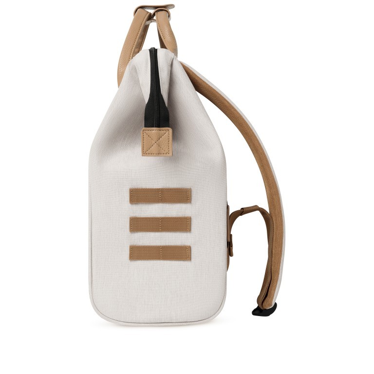 Rucksack Adventurer Medium Arequipa mit zwei auswechselbaren Vortaschen Beige, Farbe: beige, Marke: Cabaia, EAN: 3701328390831, Abmessungen in cm: 27x41x16, Bild 5 von 10