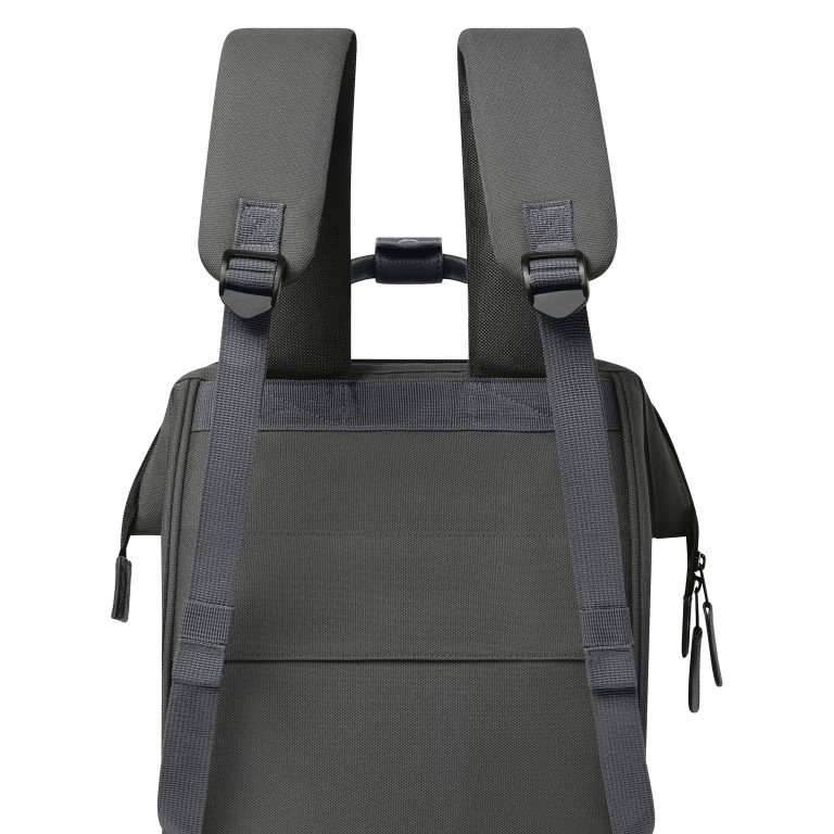 Rucksack Adventurer Medium Detroit mit zwei auswechselbaren Vortaschen Dunkelgrau, Farbe: grau, Marke: Cabaia, EAN: 3701328346494, Abmessungen in cm: 27x41x16, Bild 9 von 10