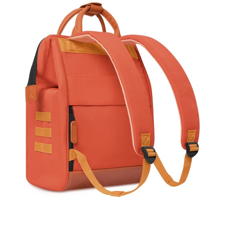 Rucksack Adventurer Medium Alicante mit zwei auswechselbaren Vortaschen Orange, Farbe: orange, Marke: Cabaia, EAN: 3701328372264, Abmessungen in cm: 27x41x16, Bild 6 von 10