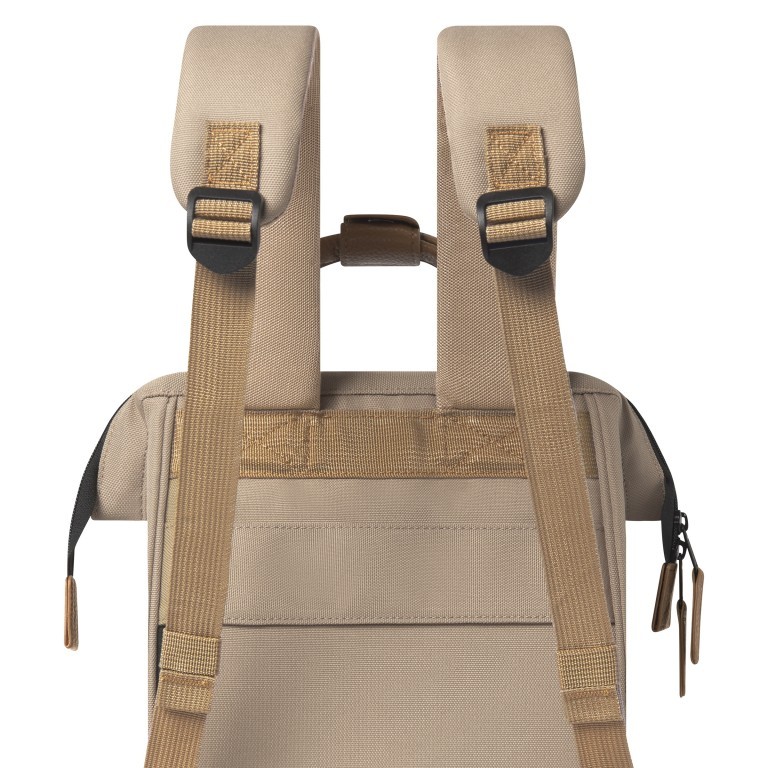 Rucksack Adventurer Small Kuala Lumpur mit zwei auswechselbaren Vortaschen Camel, Farbe: cognac, Marke: Cabaia, EAN: 3701328374121, Abmessungen in cm: 23x32x13, Bild 9 von 10