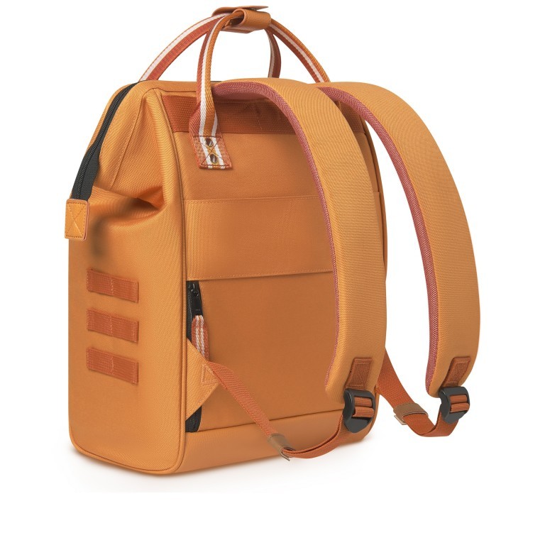 Rucksack Adventurer Medium Johannesburg mit zwei auswechselbaren Vortaschen Orange, Farbe: orange, Marke: Cabaia, EAN: 3701328391142, Abmessungen in cm: 27x41x16, Bild 6 von 10