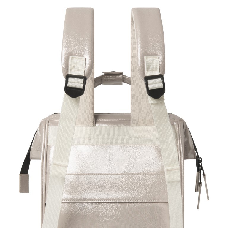 Rucksack Adventurer Small Honolulu mit zwei auswechselbaren Vortaschen Metal, Farbe: grau, Marke: Cabaia, EAN: 3701328390961, Abmessungen in cm: 23x32x13, Bild 9 von 10