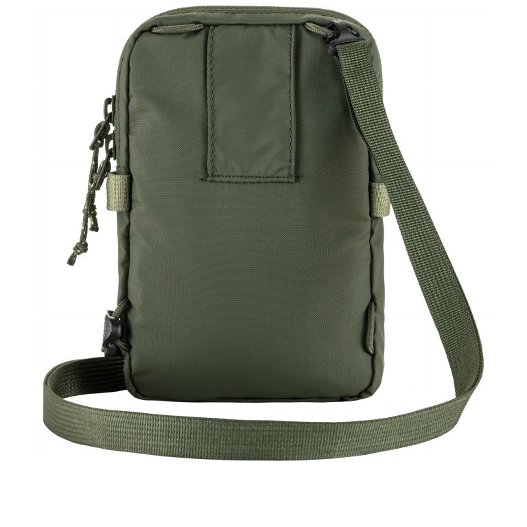 Umhängetasche / Gürteltasche High Coast Pocket Mountain Green, Farbe: grün/oliv, Marke: Fjällräven, EAN: 7323451061875, Abmessungen in cm: 11x17x4, Bild 3 von 12