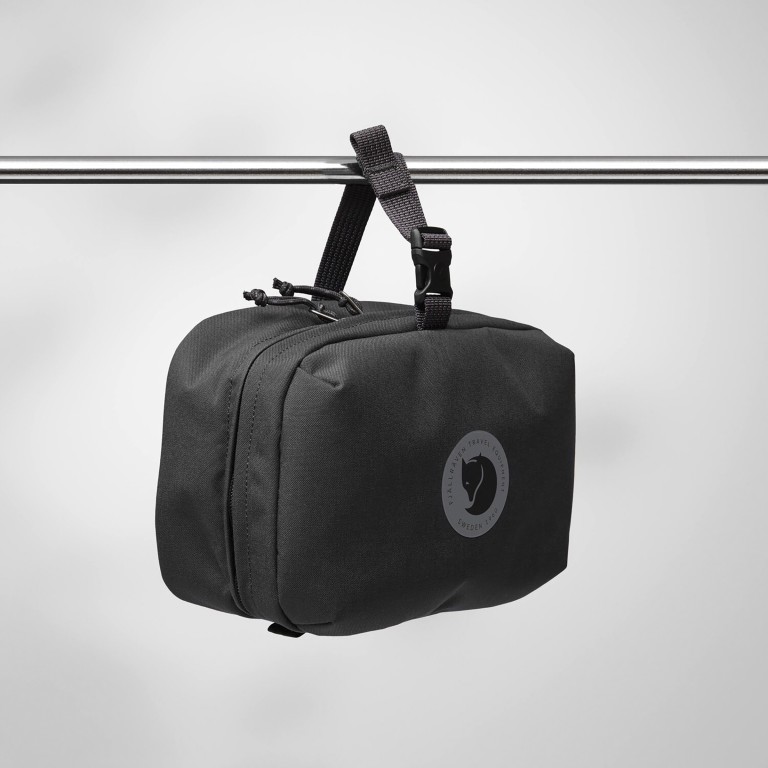 Kulturbeutel Travel Färden Necessity Bag zum Aufhängen Coal Black, Farbe: anthrazit, Marke: Fjällräven, EAN: 7323451061332, Bild 4 von 6