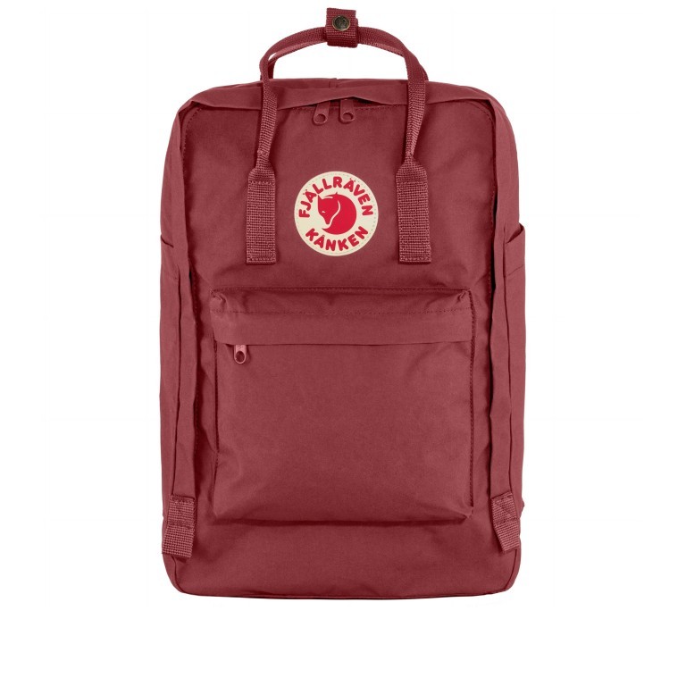Rucksack Kånken Laptop 17 Zoll Ox Red, Farbe: rot/weinrot, Marke: Fjällräven, EAN: 7323450785871, Abmessungen in cm: 27x41x18, Bild 1 von 15