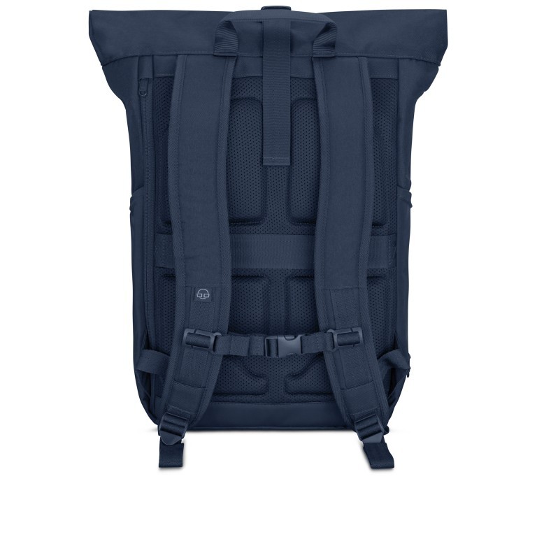 Rucksack Eco Series Allen Large erweiterbar Dunkelblau, Farbe: blau/petrol, Marke: Johnny Urban, EAN: 4260641585571, Abmessungen in cm: 31x45x14, Bild 3 von 12