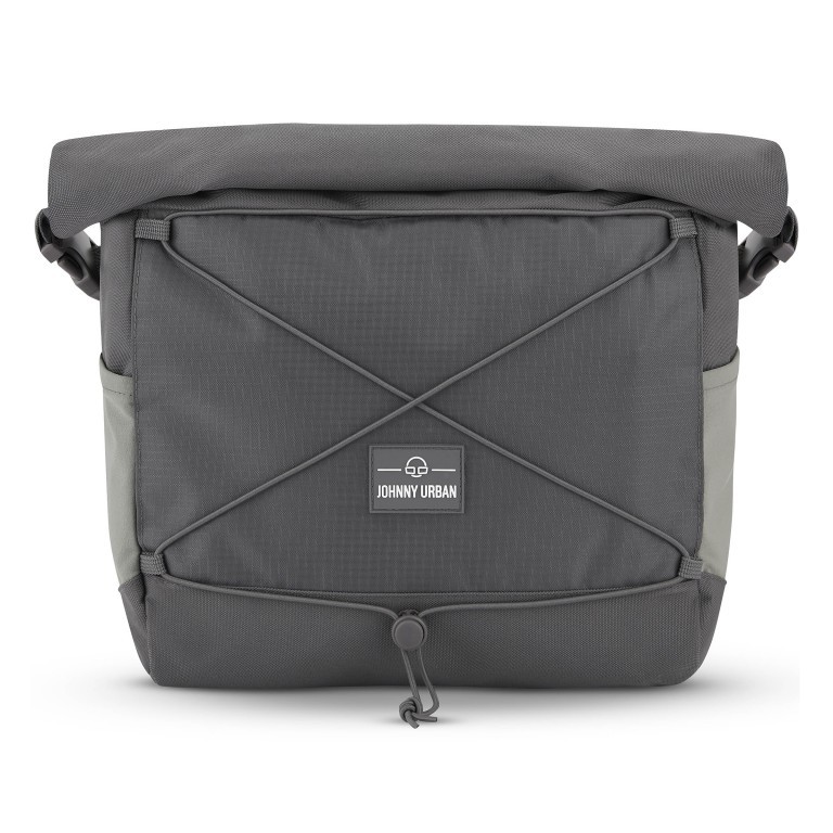 Kuriertasche Eco Series Dylan erweiterbar Dunkelgrau, Farbe: grau, Marke: Johnny Urban, EAN: 4260641587230, Abmessungen in cm: 25.5x30x9.5, Bild 1 von 7