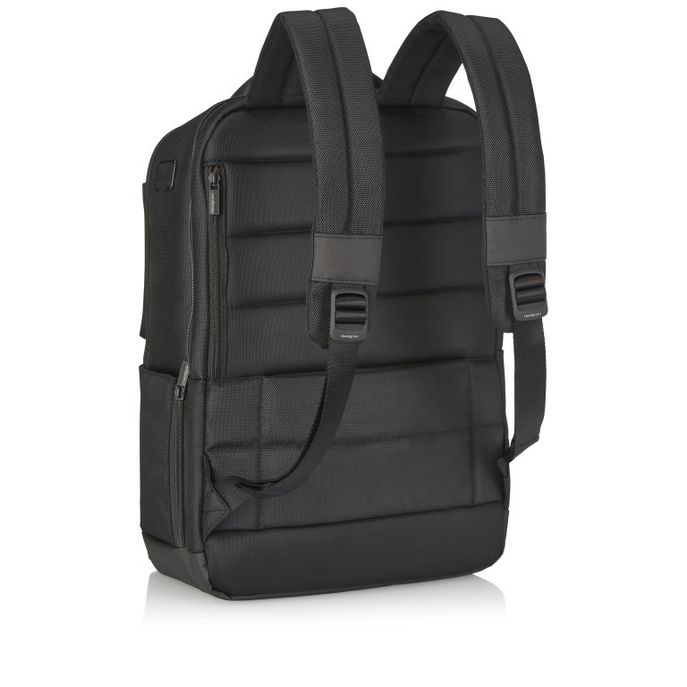 Rucksack Next Script mit Laptopfach 15.6 Black, Farbe: schwarz, Marke: Hedgren, EAN: 5413507137073, Abmessungen in cm: 29x42x17, Bild 3 von 14