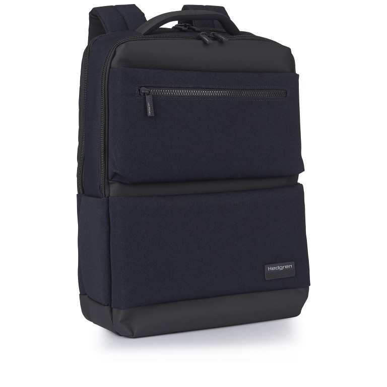 Rucksack Next Script mit Laptopfach 15.6 Elegant Blue, Farbe: blau/petrol, Marke: Hedgren, EAN: 5413507137998, Abmessungen in cm: 29x42x17, Bild 2 von 14