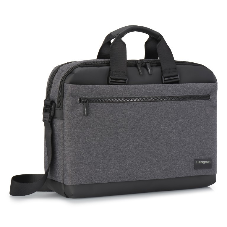 Aktentasche Next Byte Stylish Grey, Farbe: grau, Marke: Hedgren, EAN: 5413507137141, Abmessungen in cm: 39x30x13, Bild 3 von 8