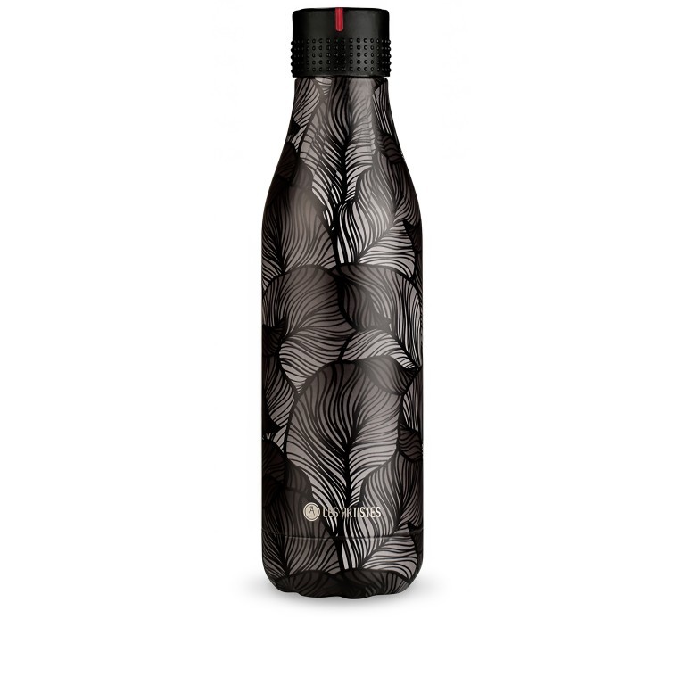 Trinkflasche Earth Damask Volumen 500 ml Brown, Farbe: anthrazit, Marke: Les Artistes, EAN: 3614300065316, Bild 1 von 1