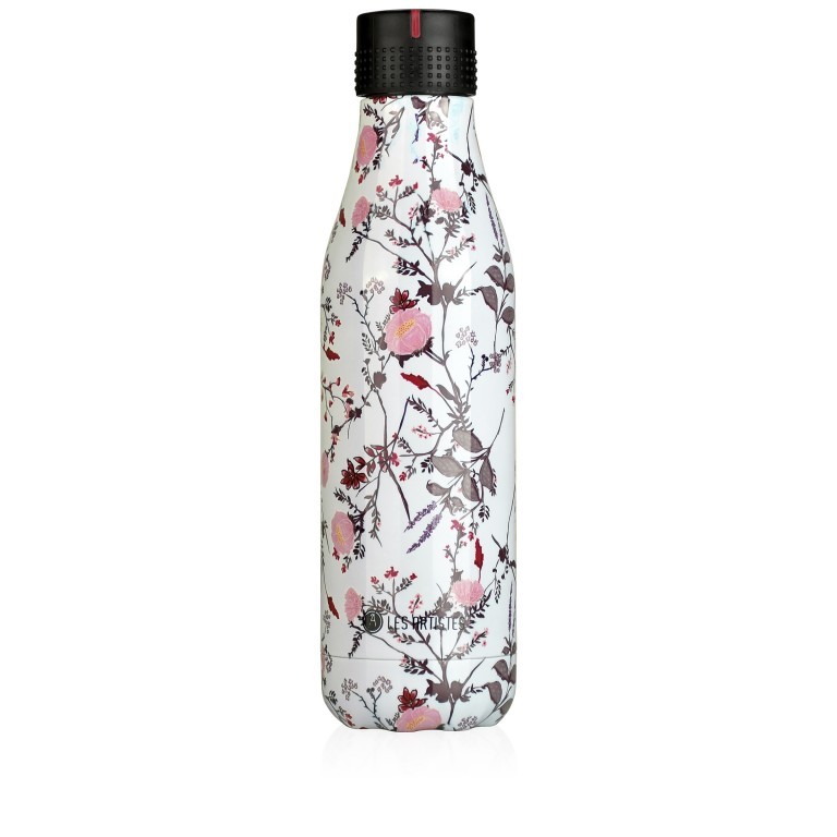 Trinkflasche Nature Trendy Floral Volumen 500 ml White, Farbe: weiß, Marke: Les Artistes, EAN: 3614300081071, Bild 1 von 1