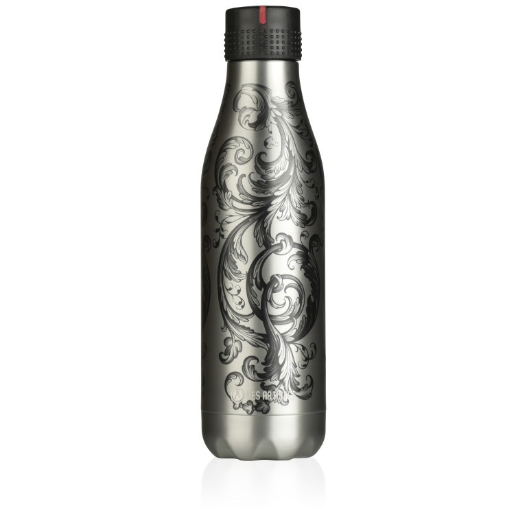 Trinkflasche Urban Tatoo Volumen 500 ml Silber, Farbe: metallic, Marke: Les Artistes, EAN: 3614300081439, Bild 1 von 1