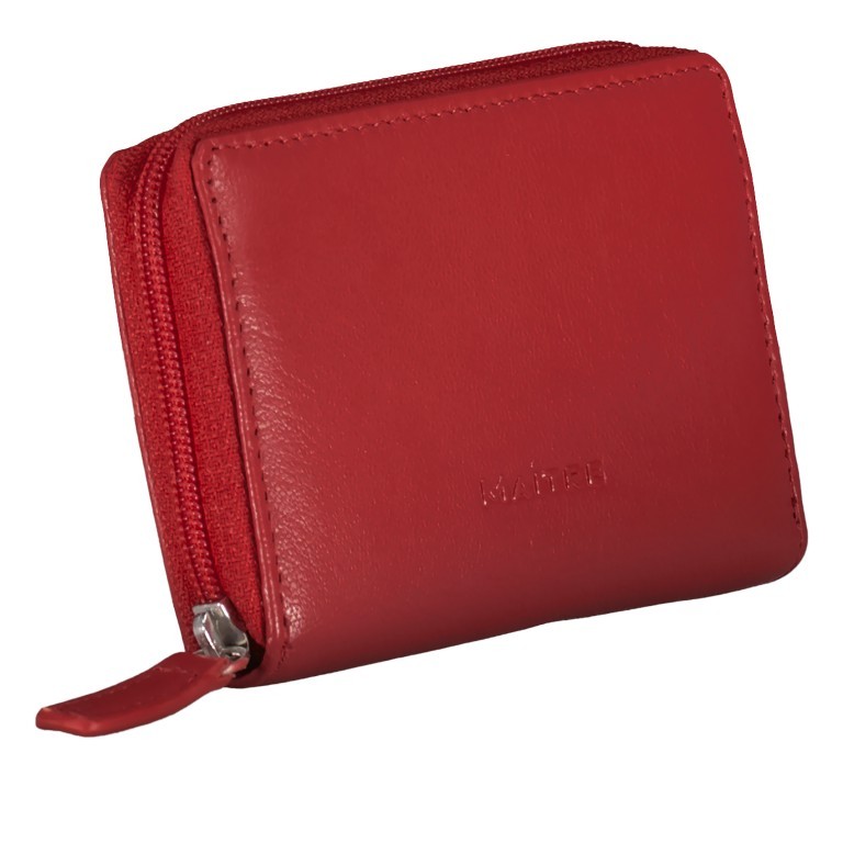 Kartenetui Bromley Rot, Farbe: rot/weinrot, Marke: Maitre, EAN: 4048835129523, Abmessungen in cm: 10.5x7x2, Bild 2 von 4
