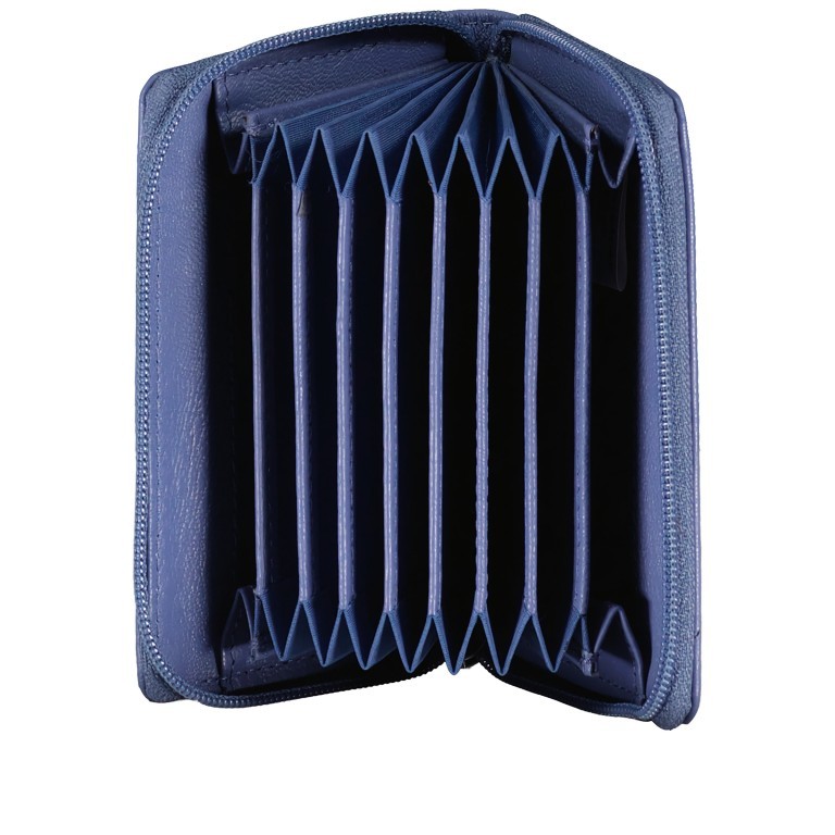 Kartenetui Bromley Hellblau, Farbe: blau/petrol, Marke: Maitre, EAN: 4048835167020, Abmessungen in cm: 10.5x7x2, Bild 4 von 4