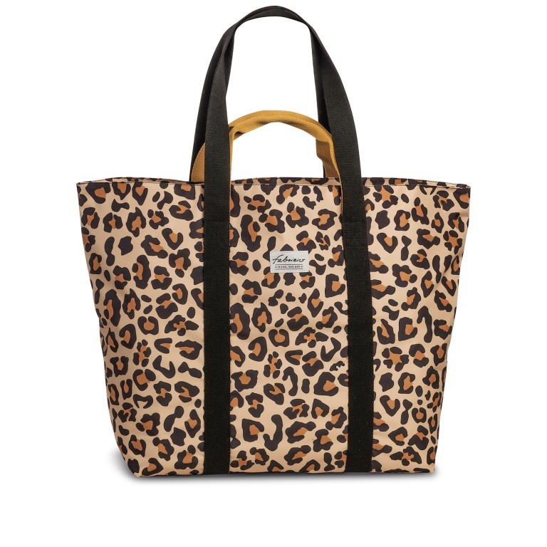 Fabrizio Badetasche Leo Schwarz Beige