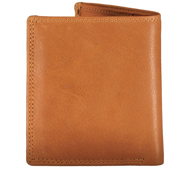 Geldbörse Kanada mit RFID-Schutz Cognac, Farbe: cognac, Marke: Blackbeat, EAN: 4066727004826, Abmessungen in cm: 9x10x2, Bild 3 von 4