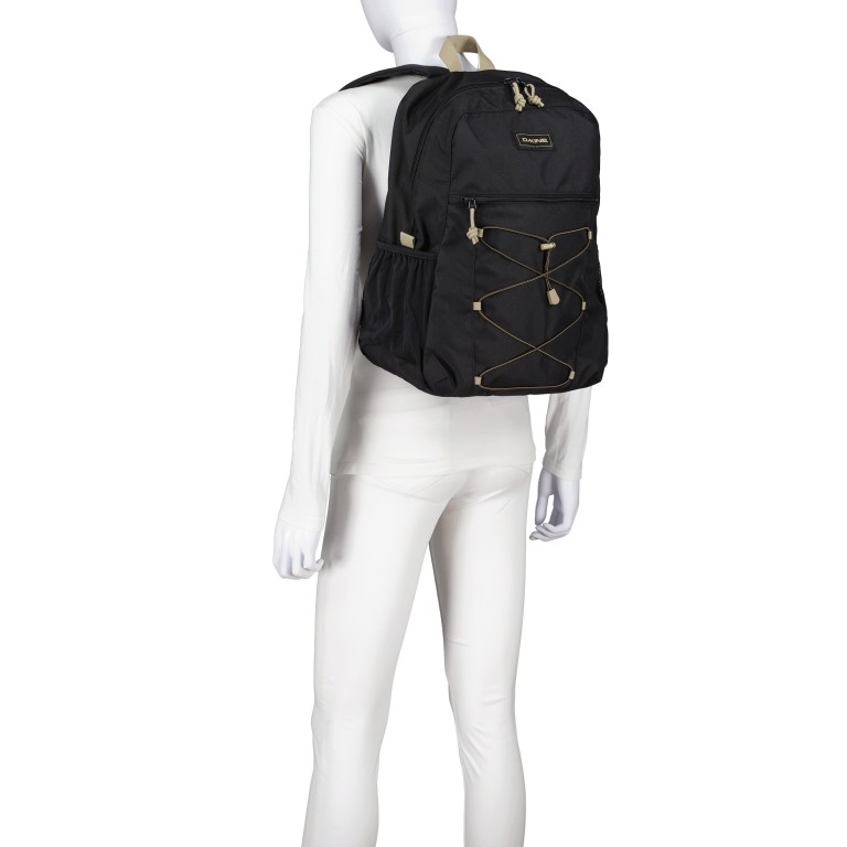 Rucksack Tardy Slip Backpack Black Onyx, Farbe: schwarz, Marke: Dakine, EAN: 0194626527932, Abmessungen in cm: 28.5x42x16, Bild 3 von 5