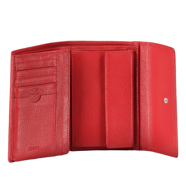 Geldbörse Lantea Cosma MH10F Samba, Farbe: rot/weinrot, Marke: Joop!, EAN: 4048835217756, Abmessungen in cm: 14x10x3, Bild 4 von 5