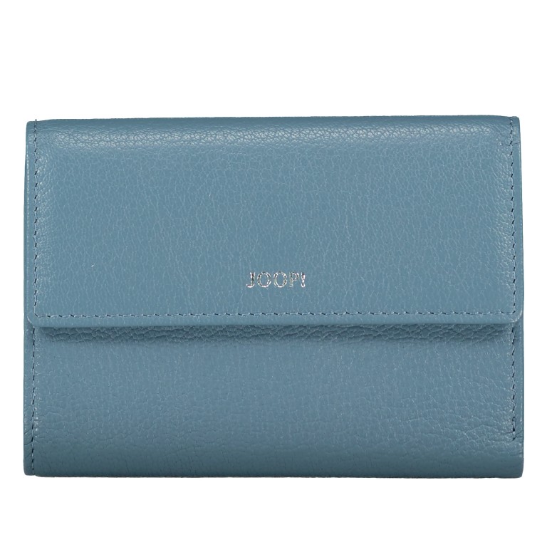 Geldbörse Lantea Cosma MH10F Midblue, Farbe: blau/petrol, Marke: Joop!, EAN: 4048835217763, Abmessungen in cm: 14x10x3, Bild 1 von 5