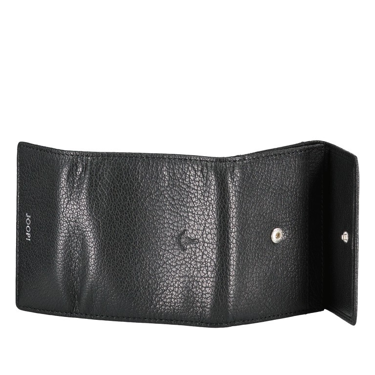 Geldbörse Lantea Lina SH5F Black, Farbe: schwarz, Marke: Joop!, EAN: 4053533973446, Abmessungen in cm: 10.2x8.2x2.5, Bild 5 von 5