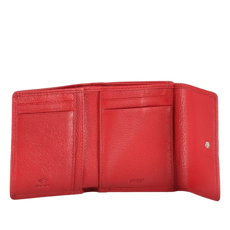 Geldbörse Lantea Simona SH4F Samba, Farbe: rot/weinrot, Marke: Joop!, EAN: 4048835217848, Abmessungen in cm: 11x9.3x3, Bild 4 von 5