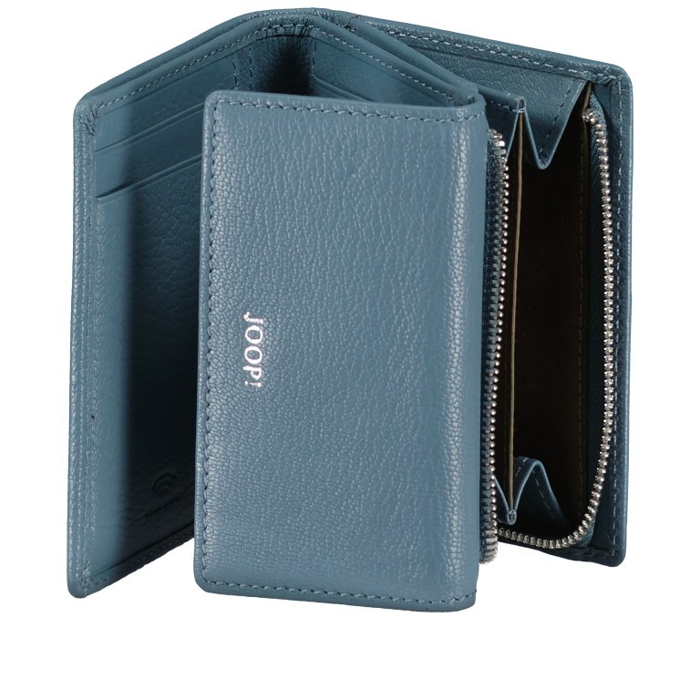 Geldbörse Lantea Simona SH4F Midblue, Farbe: blau/petrol, Marke: Joop!, EAN: 4048835217855, Abmessungen in cm: 11x9.3x3, Bild 5 von 5