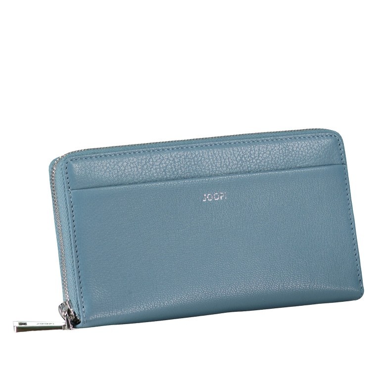 Geldbörse Lantea Yura LH10Z Midblue, Farbe: blau/petrol, Marke: Joop!, EAN: 4048835217794, Abmessungen in cm: 19x10.5x2, Bild 2 von 5