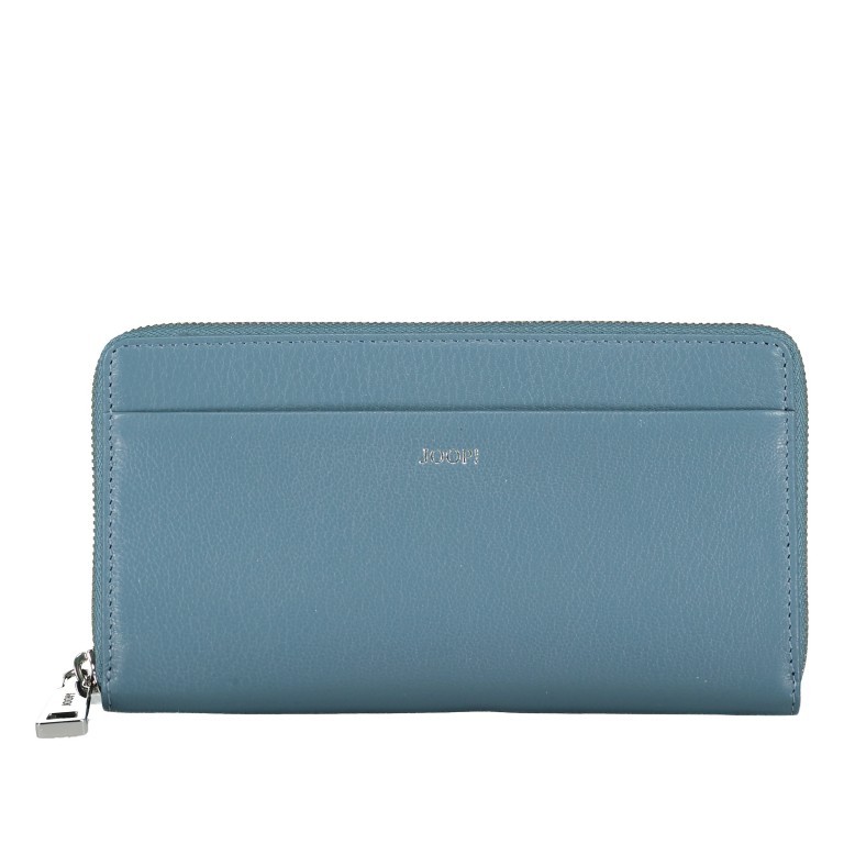 Geldbörse Lantea Yura LH10Z Midblue, Farbe: blau/petrol, Marke: Joop!, EAN: 4048835217794, Abmessungen in cm: 19x10.5x2, Bild 1 von 5