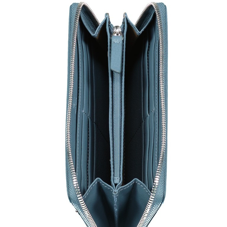 Geldbörse Lantea Yura LH10Z Midblue, Farbe: blau/petrol, Marke: Joop!, EAN: 4048835217794, Abmessungen in cm: 19x10.5x2, Bild 5 von 5